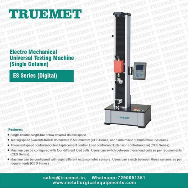 Electro Mechanical Universal Testing Machine