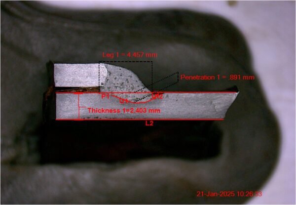 Weld Penetration Measurement Software