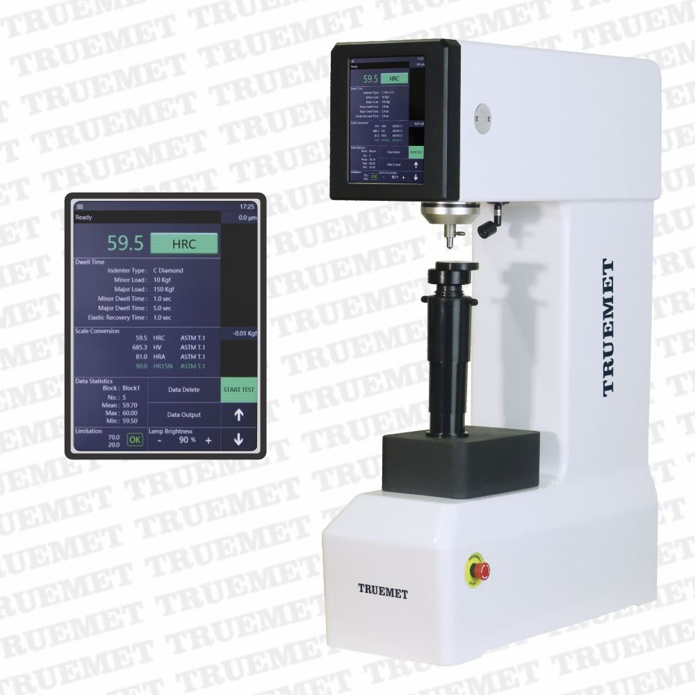 Fully Automatic Touch Screen Load Cell Based Rockwell Hardness Tester