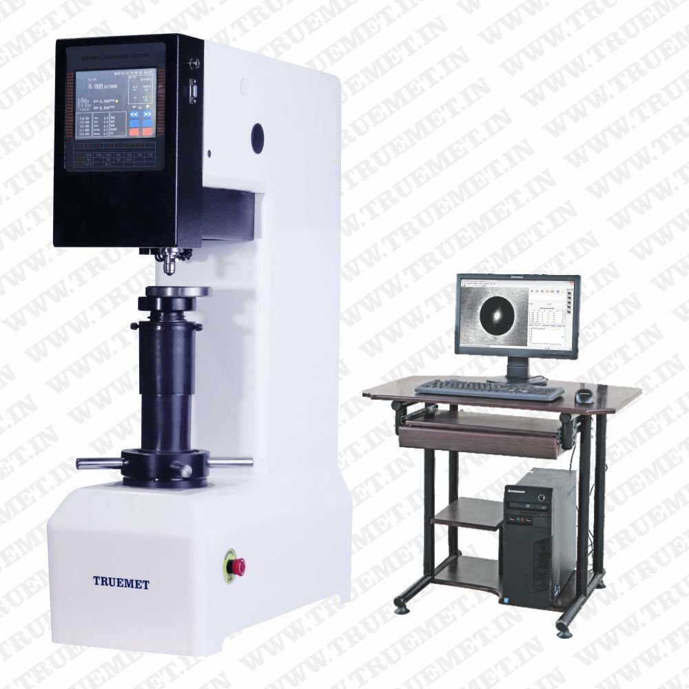 Computer Controlled Load Cell Based Brinell Hardness Tester